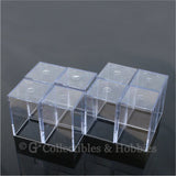 Plastic Display/Dice Box - Medium Tall Set 8 Boxes