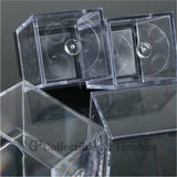 Plastic Display/Dice Box - Medium Tall Set 8 Boxes