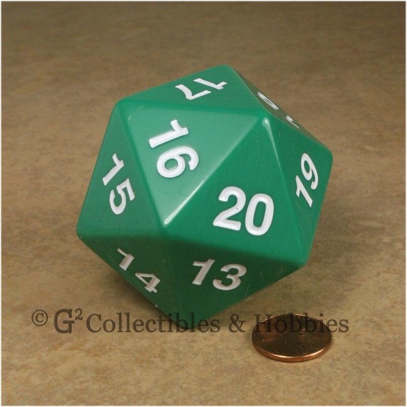 D20 Giant 55mm Opaque Green