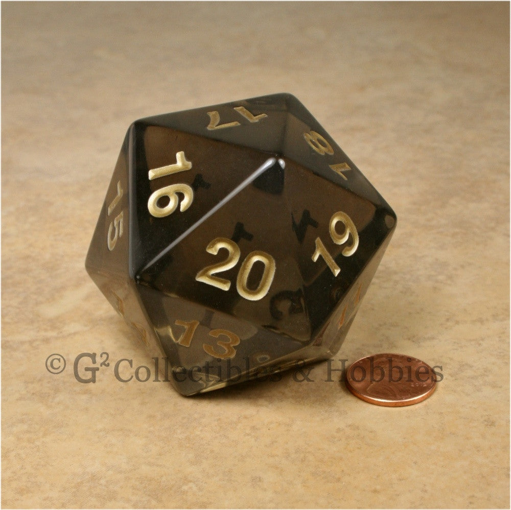 D20 Giant 55mm Transparent Smoke