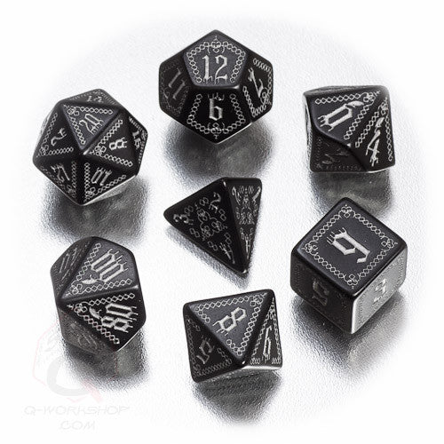RPG Dice Set Pathfinder Carrion Crown 7pc