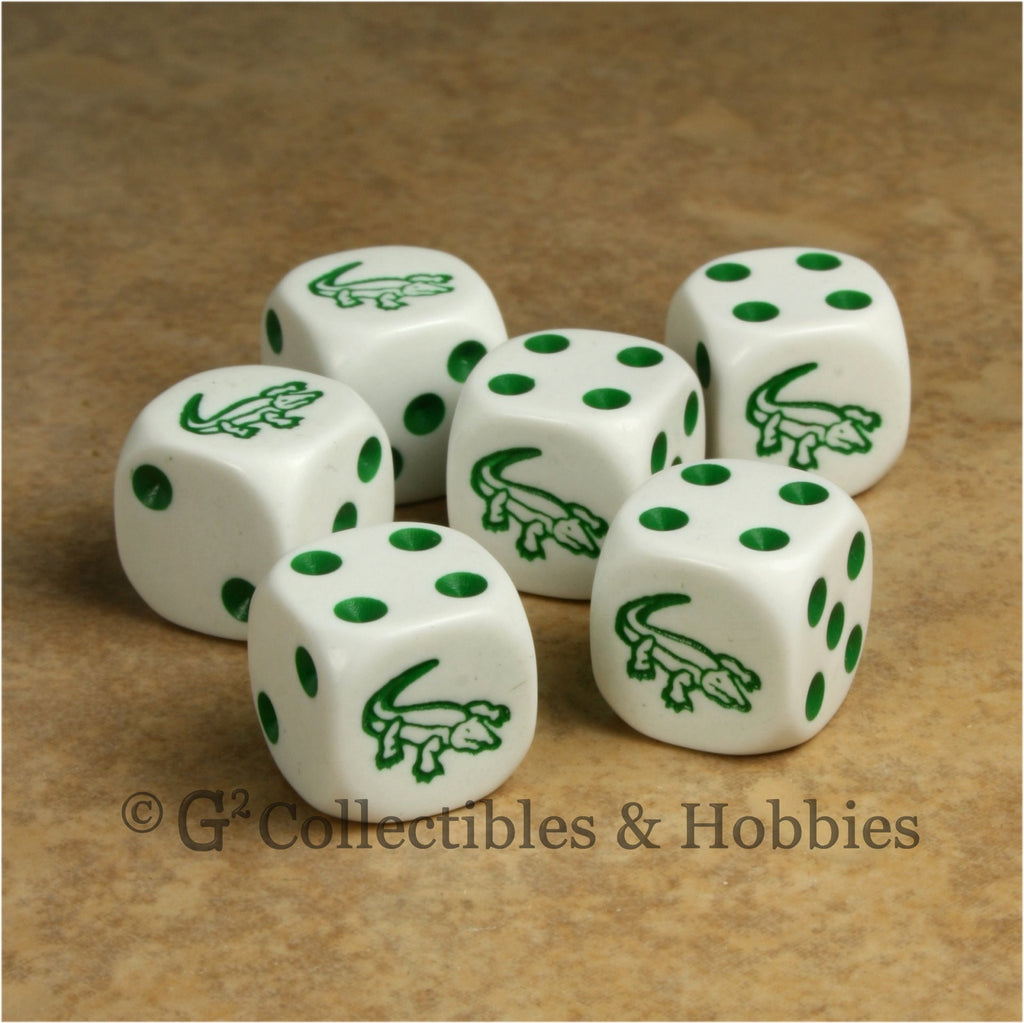 Alligator 6pc Dice Set