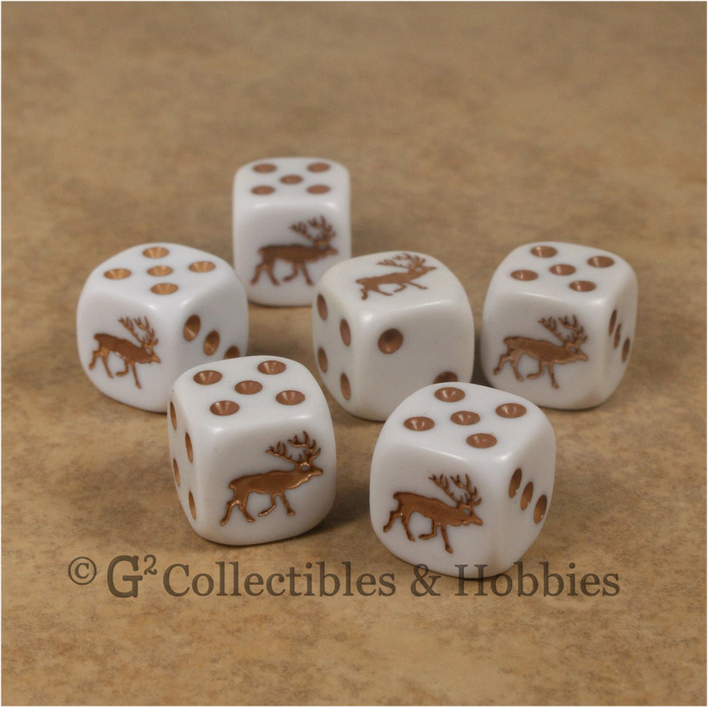 Elk 6pc Dice Set