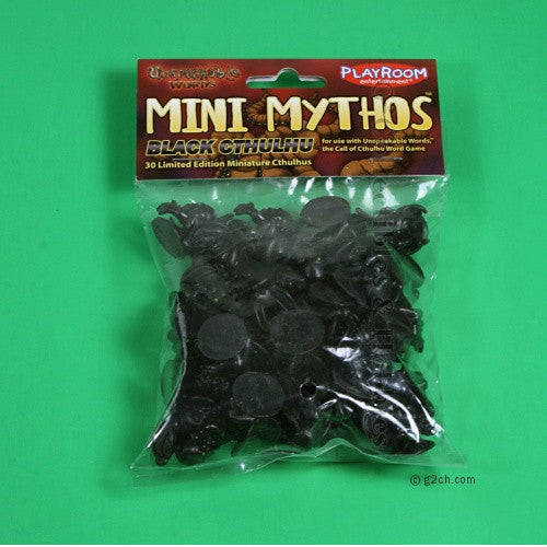 Unspeakable Words Black Mini Mythos