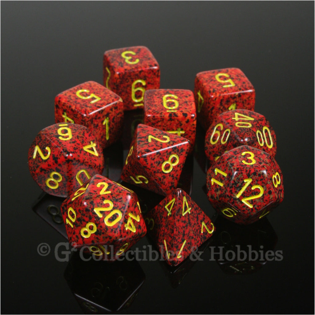 RPG Dice Set Elemental Mercury 10pc