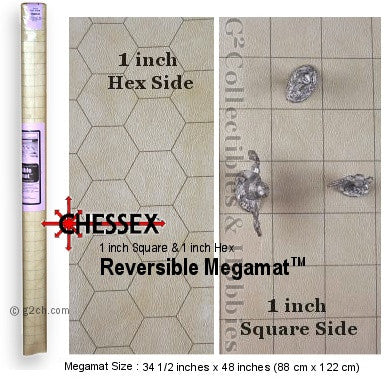 Battlemat : 34.5 x 48 Reversible Megamat (CHX 97246)