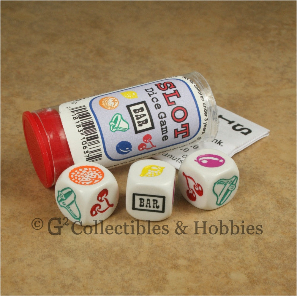 Slot Dice Game - 3 Dice in Tube