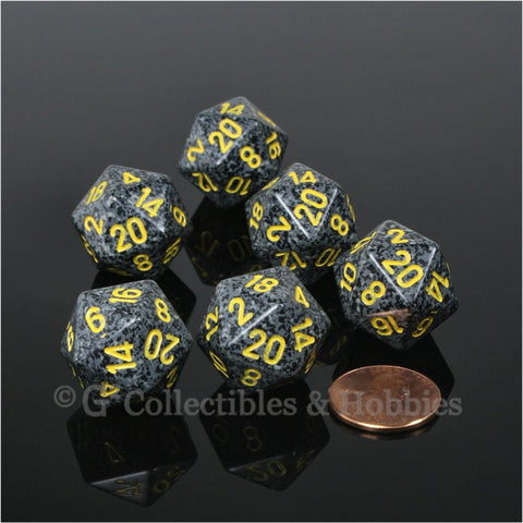 D20 RPG Dice Set : Urban Camo 6pc