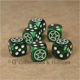 WWII Axis & Allies 6pc Dice Set - US Army Invasion Star