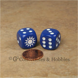 WWII Axis & Allies 6pc Dice Set - Chinese Kuomintang Star