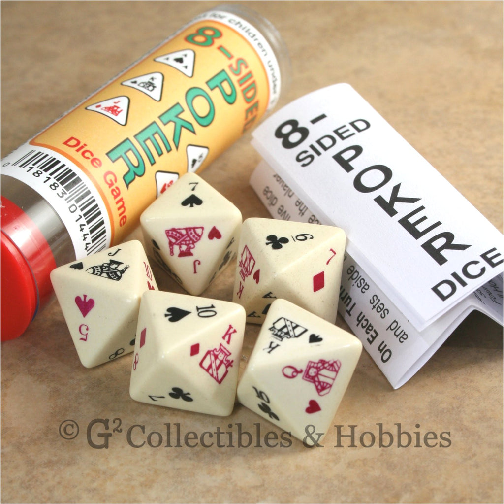 8-Sided Poker Dice Game