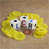 LCR® Left Center Right™ Dice Game - Yellow Chip Set