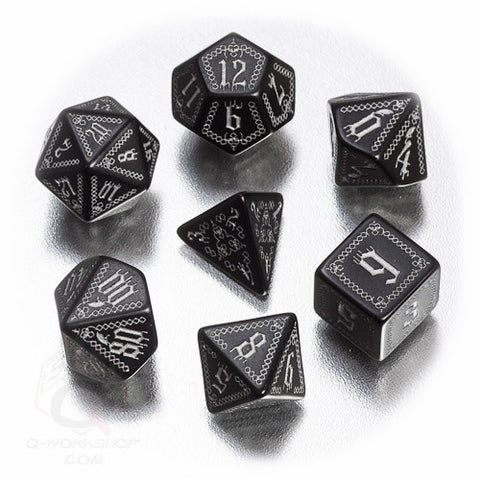 RPG Dice Set Pathfinder Carrion Crown 7pc