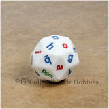 D30 Alphabet Die