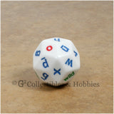 D30 Alphabet Die