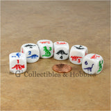 Dinosaur 6pc Dice Set