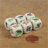 Species 6pc Dice Set - White