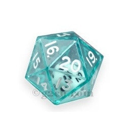 D20 25mm Double Dice - Green