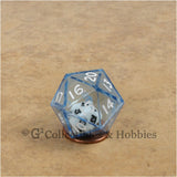 D20 25mm Double Dice - Blue