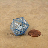 D20 25mm Double Dice - Blue