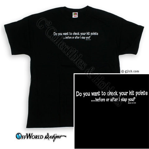 3XL Hit Points T-Shirt