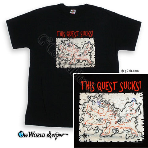 3XL This Quest Sucks T-Shirt