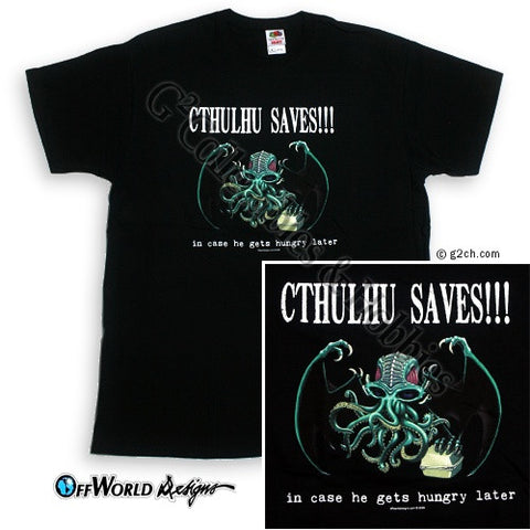 2XL Cthulhu Saves T-Shirt