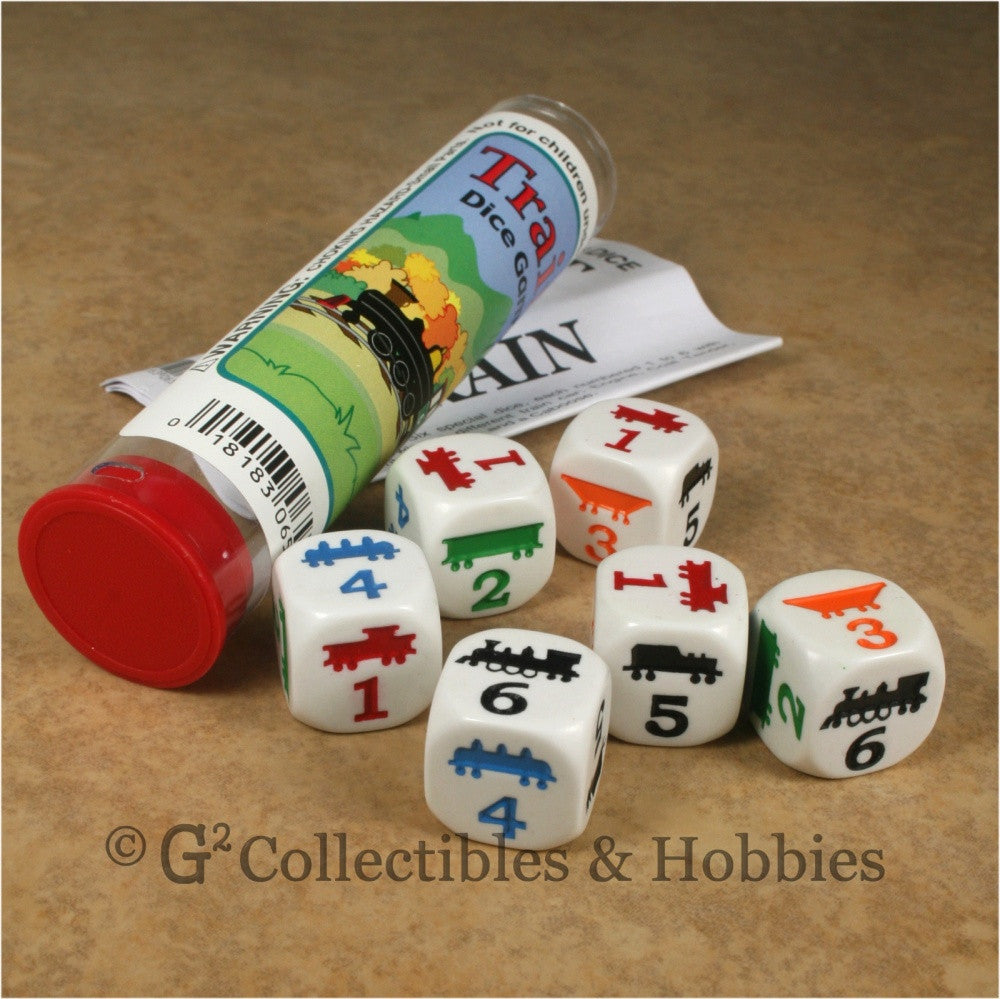 Train Dice Game Set