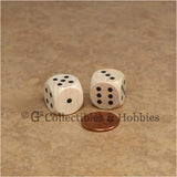 D6 16mm Wood (Clear Stained) 20pc Dice Set